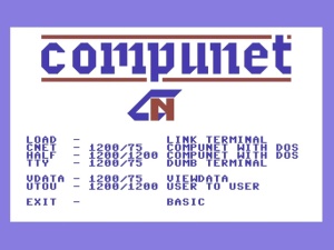 Commodore Modem Settings